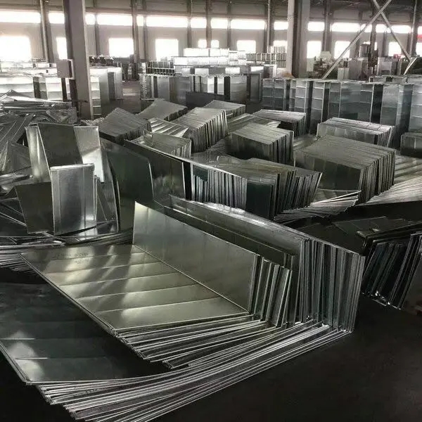 重庆镀锌白铁皮通风管道加工安装